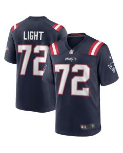 Matt Light 72 New England Patriots Men Game Retired Player Jersey – Navy