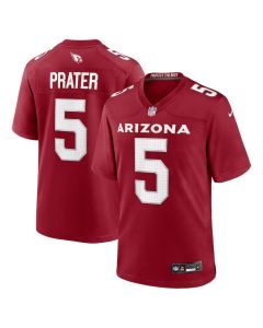 Matt Prater 5 Arizona Cardinals Team Game Men Jersey – Cardinal