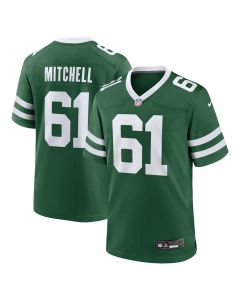Max Mitchell 61 New York Jets Team Game Men Jersey – Legacy Green