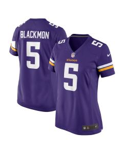 Mekhi Blackmon 5 Minnesota Vikings Women’s Game Jersey – Purple