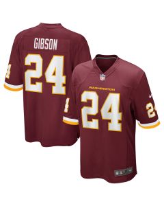 Men’s Antonio Gibson Washington Football Team Burgundy Game Player Jersey