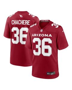 Men’s Arizona Cardinals Andre Chachere Cardinal Team Game Jersey