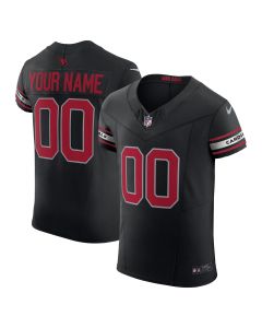 Men’s Arizona Cardinals Black Vapor F.U.S.E. Elite Custom Jersey