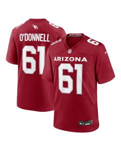 Men’s Arizona Cardinals Carter O’Donnell Cardinal Team Game Jersey