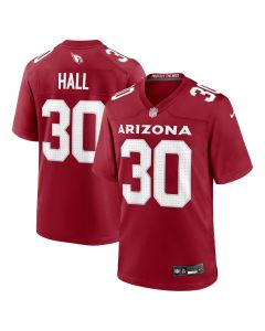 Men’s Arizona Cardinals Darren Hall Cardinal Team Game Jersey