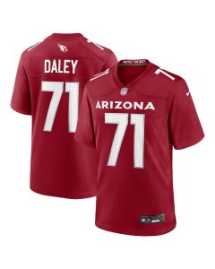 Men’s Arizona Cardinals Dennis Daley Cardinal Game Player Jersey