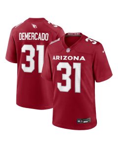 Men’s Arizona Cardinals Emari Demercado Cardinal Team Game Jersey