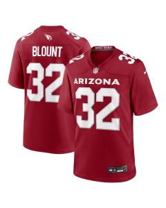Men’s Arizona Cardinals Joey Blount Cardinal Game Jersey