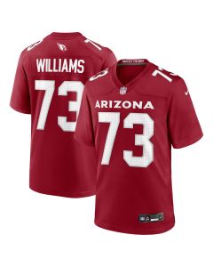 Men’s Arizona Cardinals Jonah Williams Cardinal Team Game Jersey