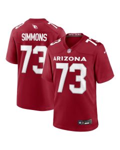 Men’s Arizona Cardinals Lachavious Simmons Cardinal Team Game Jersey