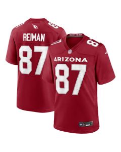 Men’s Arizona Cardinals Tip Reiman Cardinal Team Game Jersey