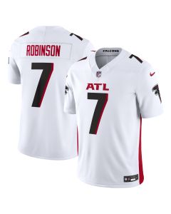Men’s Atlanta Falcons Bijan Robinson White Vapor F.U.S.E. Limited Jersey