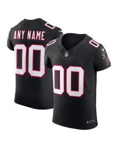 Men’s Atlanta Falcons Black Vapor F.U.S.E. Elite Custom Jersey