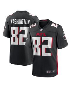 Men’s Atlanta Falcons Casey Washington Black Team Game Jersey
