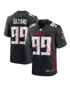 Men’s Atlanta Falcons Joe Gaziano Black Team Game Jersey