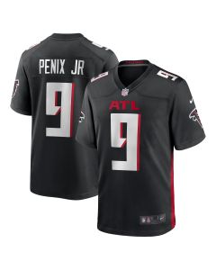 Men’s Atlanta Falcons Michael Penix Jr. Black Player Game Jersey