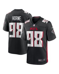 Men’s Atlanta Falcons Timmy Horne Black Game Player Jersey