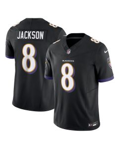 Men’s Baltimore Ravens Lamar Jackson Black Vapor F.U.S.E. Limited Jersey