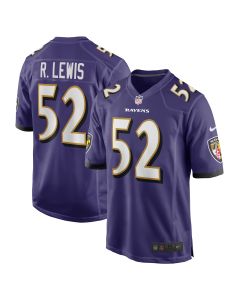 Men’s Baltimore Ravens Ray Lewis Purple Retired Player Jersey