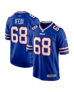 Men’s Buffalo Bills Germain Ifedi Royal Team Game Jersey