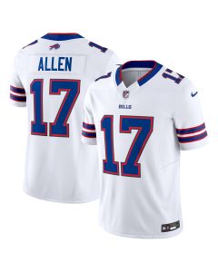 Men’s Buffalo Bills Josh Allen White Vapor F.U.S.E. Limited Jersey