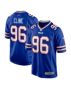 Men’s Buffalo Bills Kameron Cline Royal Team Game Jersey