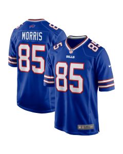 Men’s Buffalo Bills Quintin Morris Royal Game Player Jersey