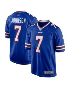 Men’s Buffalo Bills Taron Johnson Royal Game Jersey