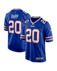 Men’s Buffalo Bills Taylor Rapp Royal Game Jersey