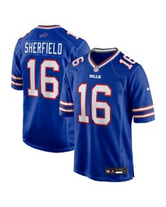 Men’s Buffalo Bills Trent Sherfield Royal Game Player Jersey