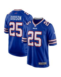 Men’s Buffalo Bills Tyrel Dodson Royal Team Game Jersey
