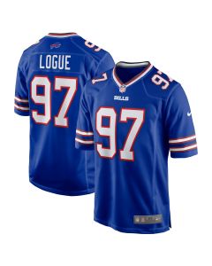 Men’s Buffalo Bills Zion Logue Royal Team Game Jersey
