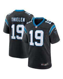 Men’s Carolina Panthers Adam Thielen Black Team Game Jersey
