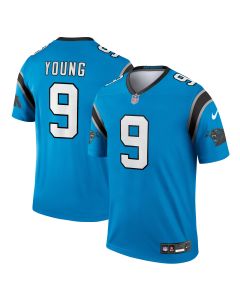 Men’s Carolina Panthers Bryce Young Blue Alternate Legend Player Performance Top