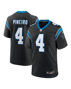 Men’s Carolina Panthers Eddy Pineiro Black Team Game Jersey