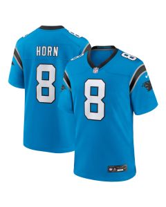 Men’s Carolina Panthers Jaycee Horn Blue Alternate Game Jersey