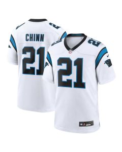 Men’s Carolina Panthers Jeremy Chinn White Game Jersey