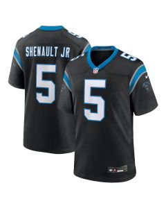 Men’s Carolina Panthers Laviska Shenault Jr. Black Team Game Jersey