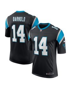 Men’s Carolina Panthers Sam Darnold Black Vapor Limited Jersey