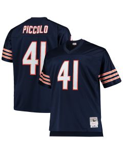 Men’s Chicago Bears Brian Piccolo Mitchell & Ness Navy Big & Tall 1969 Retired Player Jersey
