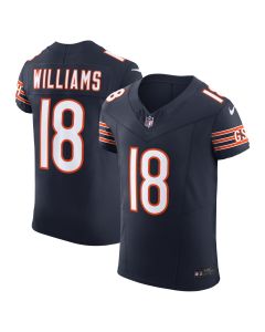 Men’s Chicago Bears Caleb Williams Navy Team Vapor F.U.S.E. Elite Jersey