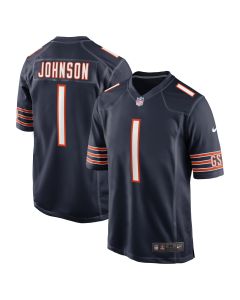 Men’s Chicago Bears Jaylon Johnson Navy Game Jersey