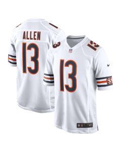 Men’s Chicago Bears Keenan Allen White Game Jersey