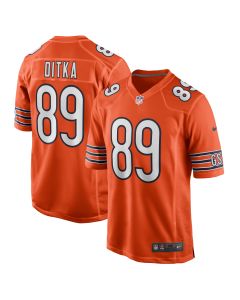 Men’s Chicago Bears Mike Ditka Orange Retired Player Jersey