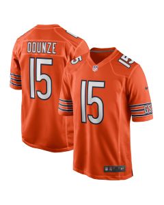 Men’s Chicago Bears Rome Odunze Orange Alternate Game Jersey