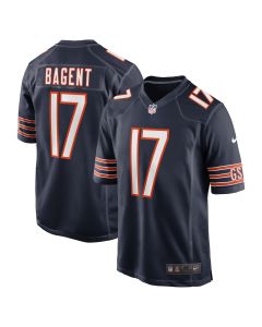 Men’s Chicago Bears Tyson Bagent Navy Game Jersey