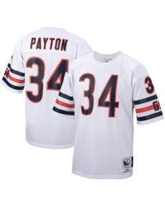 Men’s Chicago Bears Walter Payton Mitchell & Ness White Big & Tall 1985 Retired Player Jersey