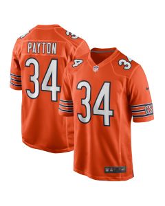 Men’s Chicago Bears Walter Payton Orange Retired Player Jersey