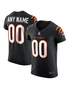 Men’s Cincinnati Bengals Black Vapor Elite Custom Jersey