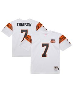 Men’s Cincinnati Bengals Boomer Esiason Mitchell & Ness White 1984 Legacy Jersey